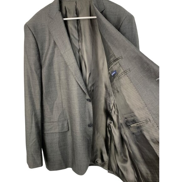 48R Lazarou Collezioni Mens SB2B Suit Seperate Jacket Wool Silk Modern Fit - Picture 3 of 7